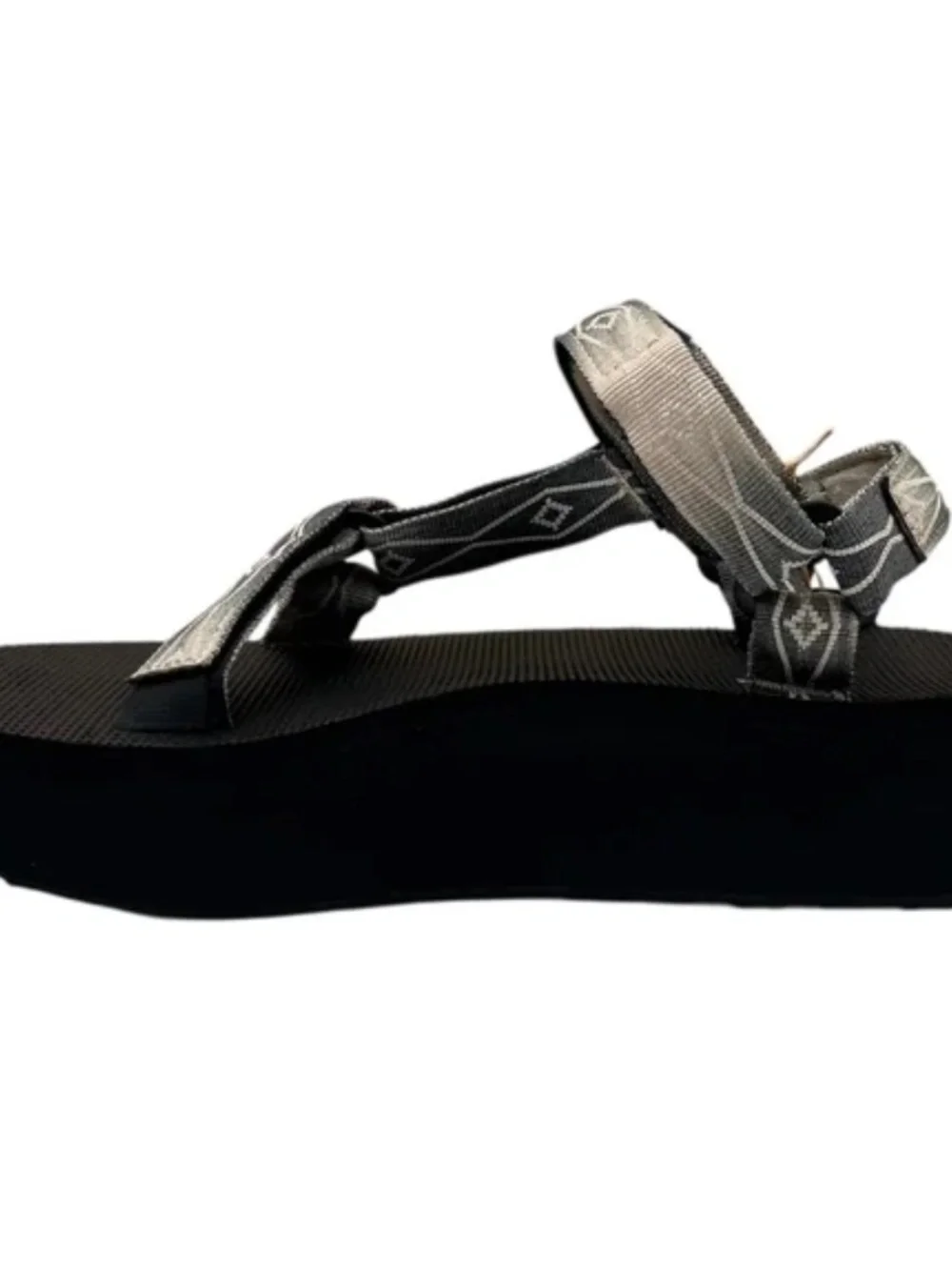 Teva Women S Flatform Universal Sunscape Sandal Waterles Black/Cream US 9
